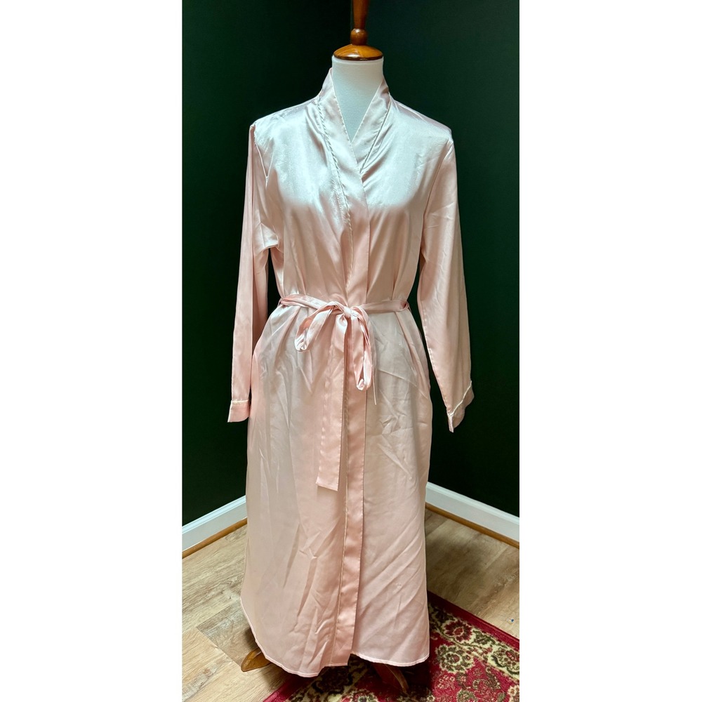 Noble Mount‎ Satin Lightweight Robe Women's Size S